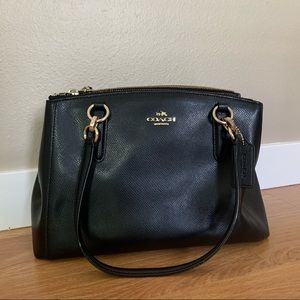 Black coach purse